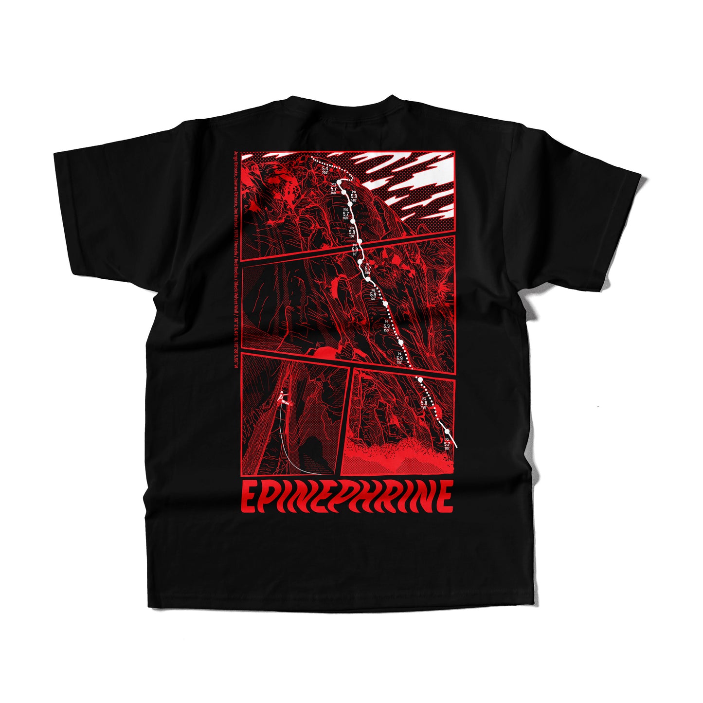Epinephrine Black Tee