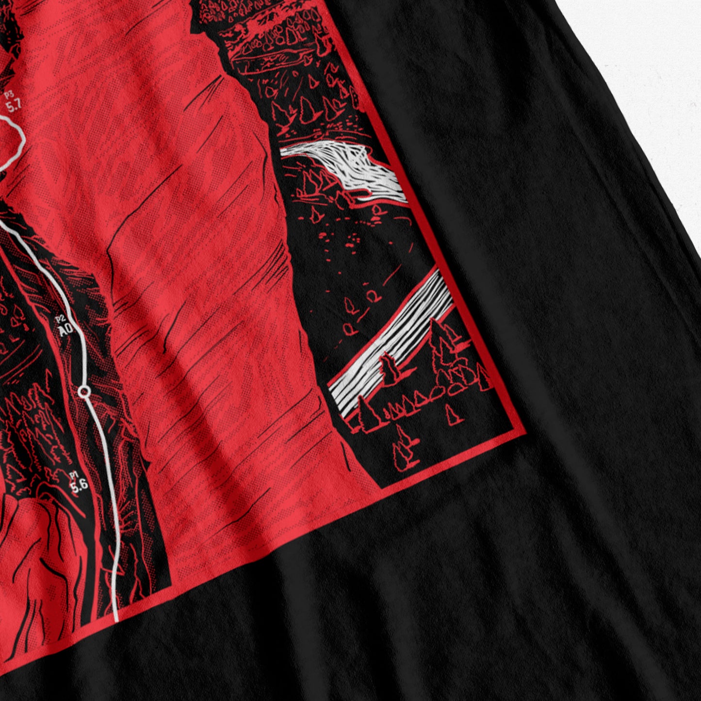 Monkey Face Black Tee