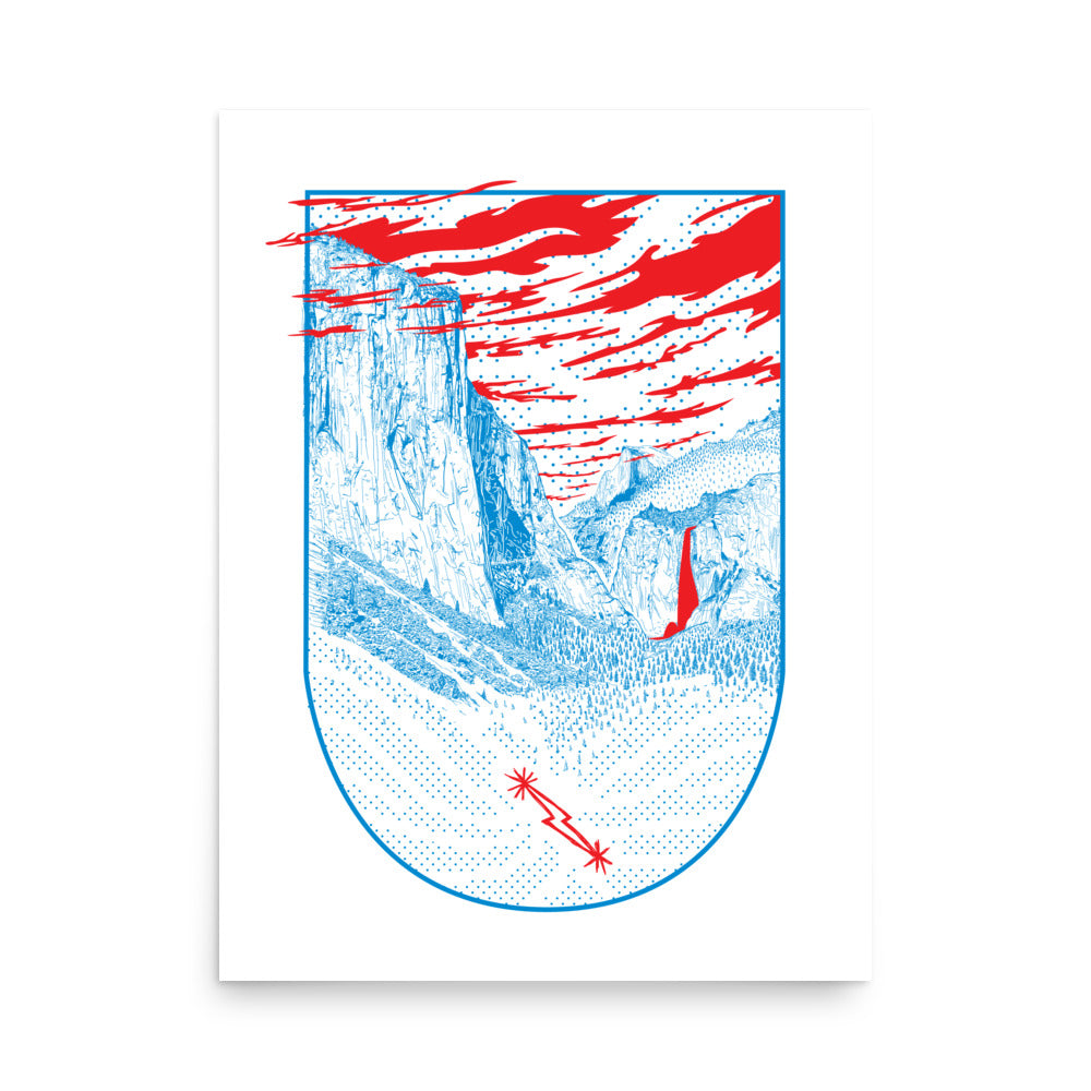 Yosemite USA poster