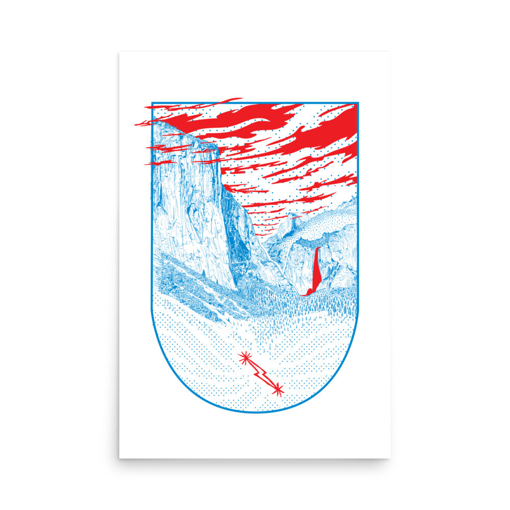 Yosemite USA poster
