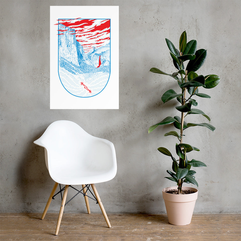 Yosemite USA poster