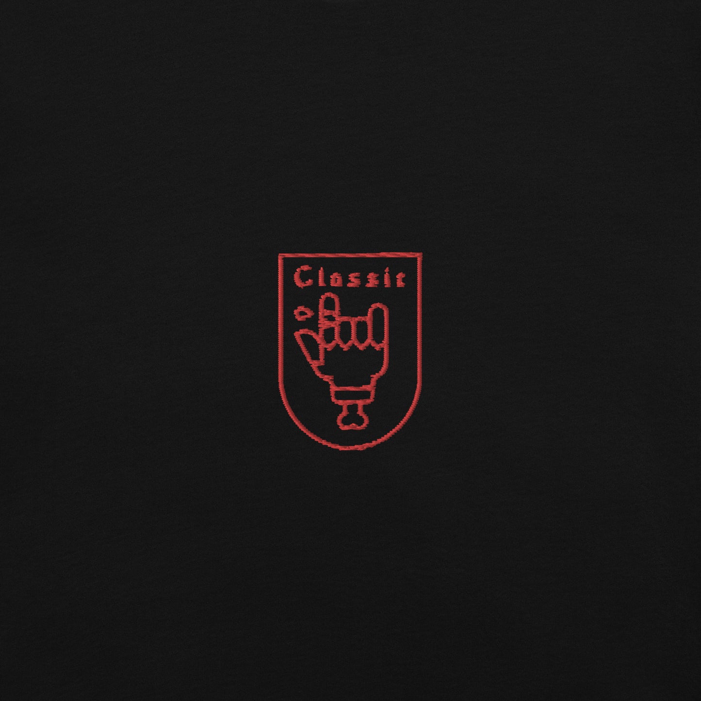 Monkey Face Black Tee