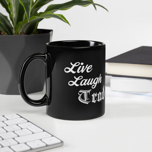 LLT Black Mug