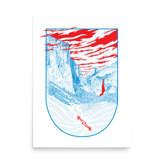 Yosemite USA poster